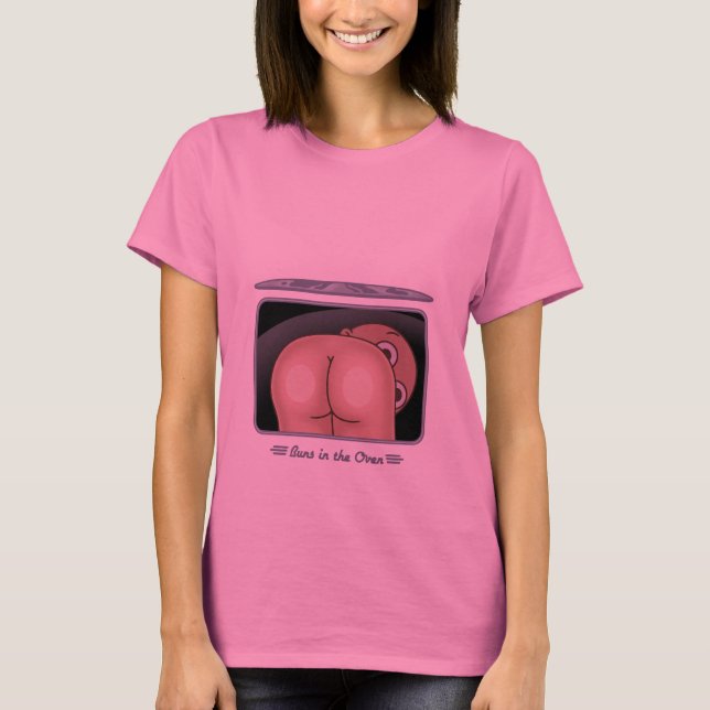 Bunden i ugnen tee shirt (Framsida)
