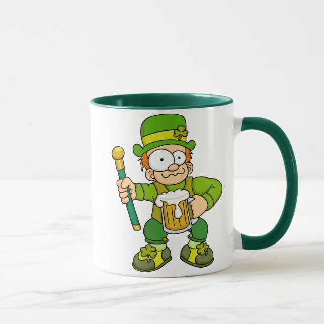 Bunden irländsk mugg (Höger)