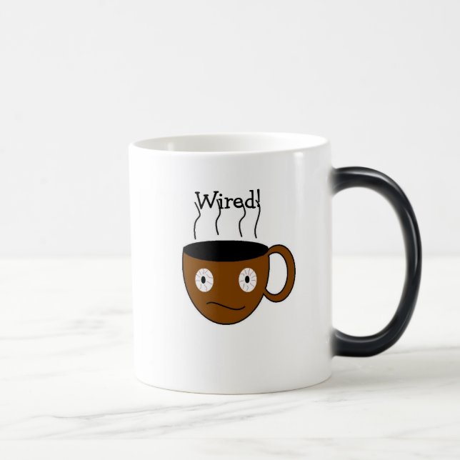 Bunden temperaturkänslig mugg - (Höger)