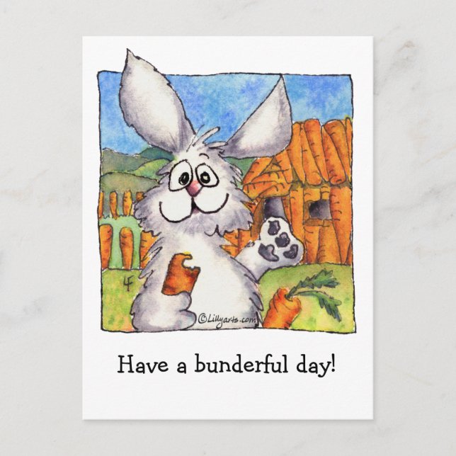 Bunderfull dag - Ur Bunreal! Vykort (Framsida)