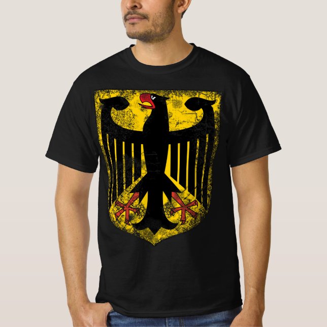 Bundesadler - Tysk örnhärdad T Shirt (Framsida)