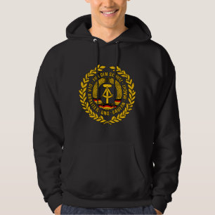Bundesrepublik Deutschland/East Germany kran Sweatshirt Med Luva