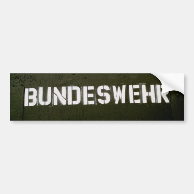 Bundeswehr Bildekal (Framsidan)