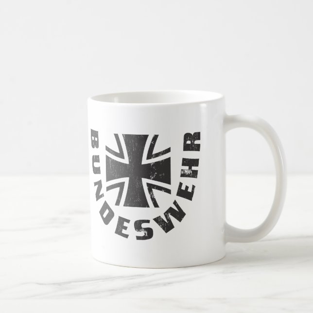 Bundeswehr Deutschland, Luftwaffe, tyskt flygvapen Kaffemugg (Höger)