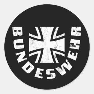 Bundeswehr Deutschland, Luftwaffe, tyskt flygvapen Runt Klistermärke