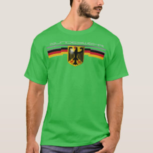 Bundeswehr German Eagle och Flagga T Shirt