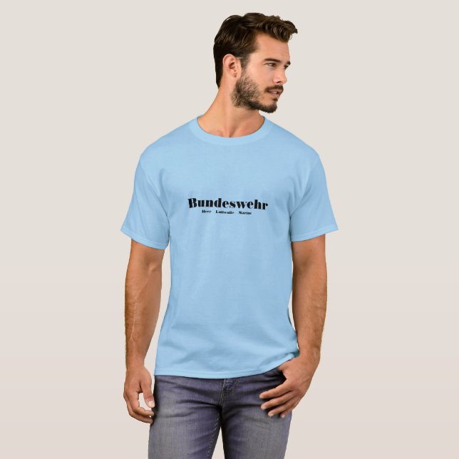 Bundeswehr T-tröja T Shirt (Hel framsida)