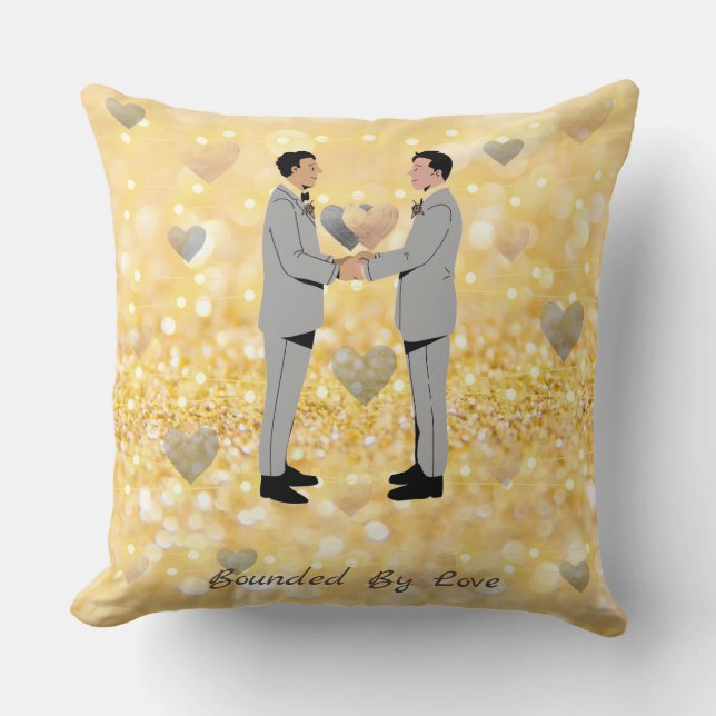 BUNDET AV KÄRLEK PILLOW KUDDE (Framsida)