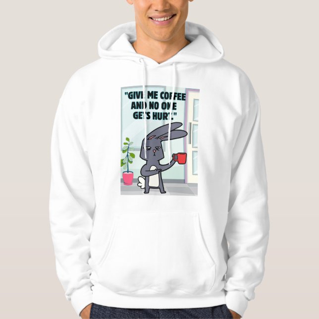 bundet kaffe-offert hoodie (Framsida)