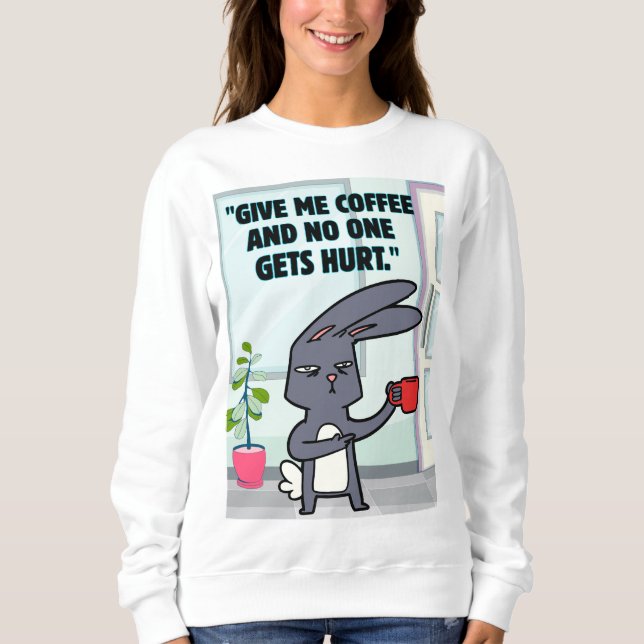 bundet kaffe-offert t shirt (Framsida)