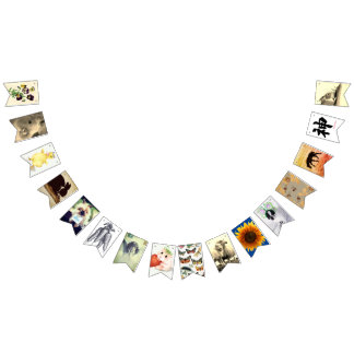 BUNDET påsk FÖR PARTY OCH DEKORATION Vimplar