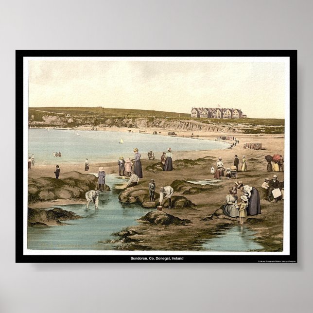 Bundoran. Co. Donegal, Irland Poster (Framsidan)