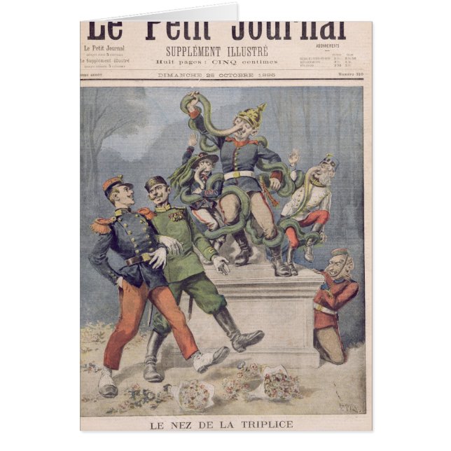 Bundsförvantnäsan efter Laocoon Hälsningskort (Framsidan)