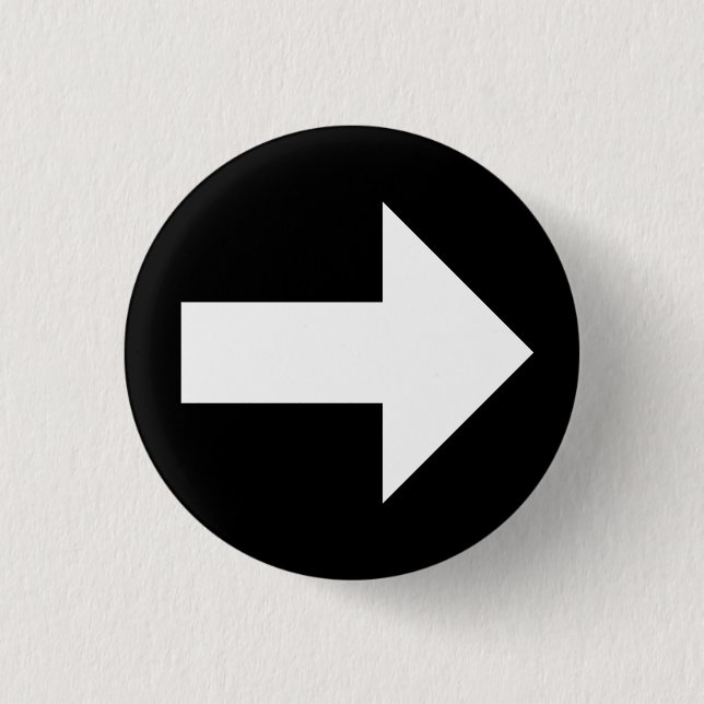 Bundsförvantpilen knäppas (1,25 in.) knapp (Framsida)