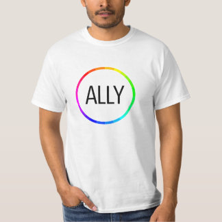 Bundsförvantpride - modern lutning tee shirt