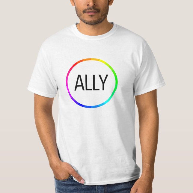 Bundsförvantpride - modern lutning tee shirt (Framsida)