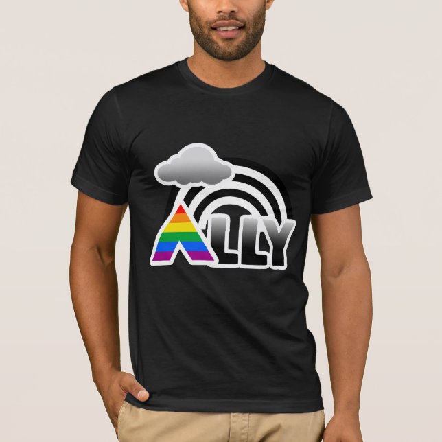 BUNDSFÖRVANTREGNBÅGE - .PNG T-SHIRT (Framsida)