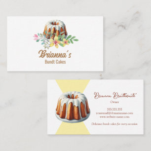 Bundt Cake Bageri Visitkort