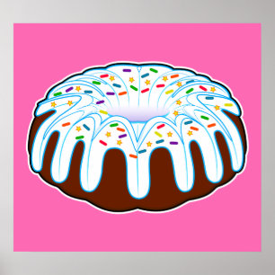 Bundt Cake Firande Poster