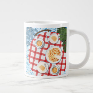 Bundt kummel och kaffe för två jumbo mugg