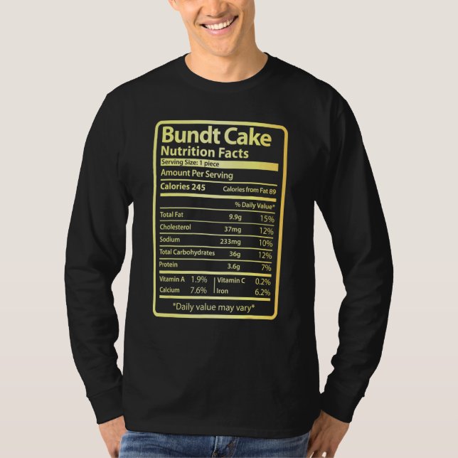 Bundt kummelfett mat för jul t shirt (Framsida)