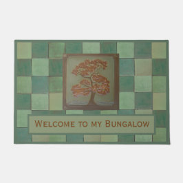 Bungalow Oak Träd Doormat