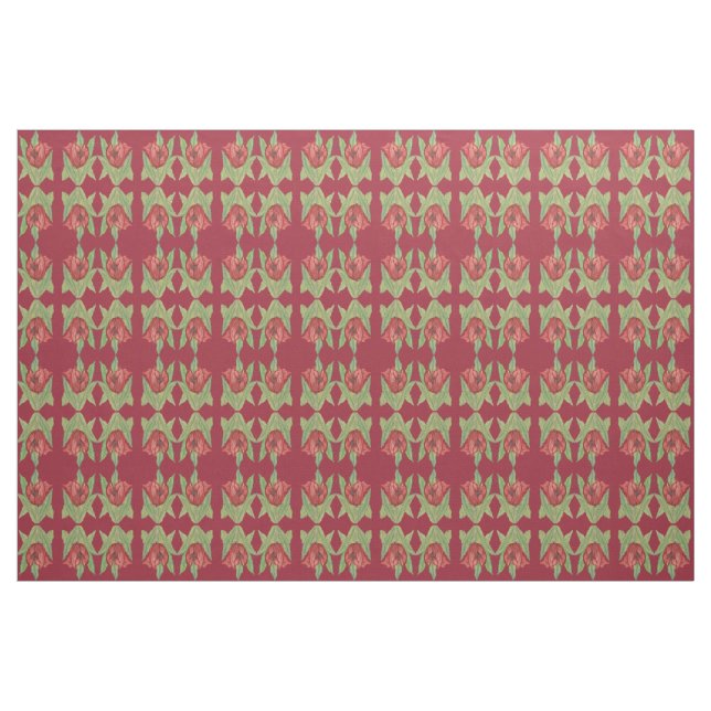 Bungalow Tulip Fabric Tyg (Yard)