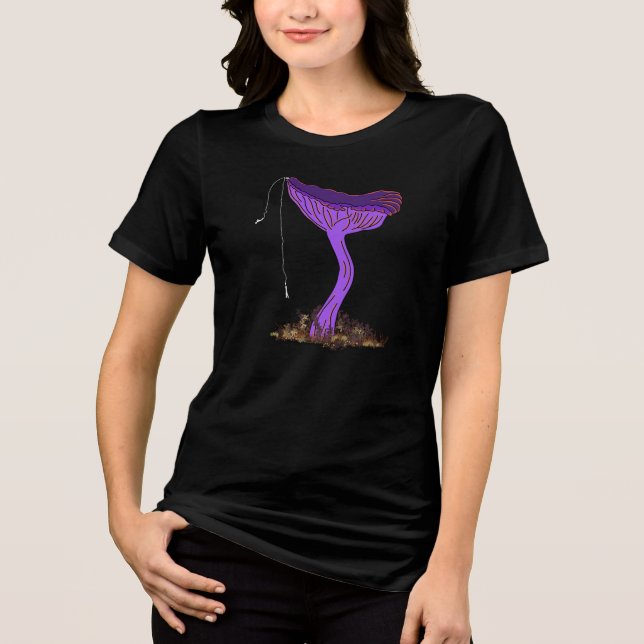 Bungee jumping Amethyst Deceiver Svamp T Shirt (Framsida)