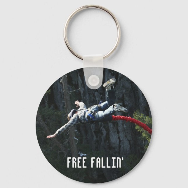 Bungee jumping Fritt Fallande Nyckelring (Framsida)