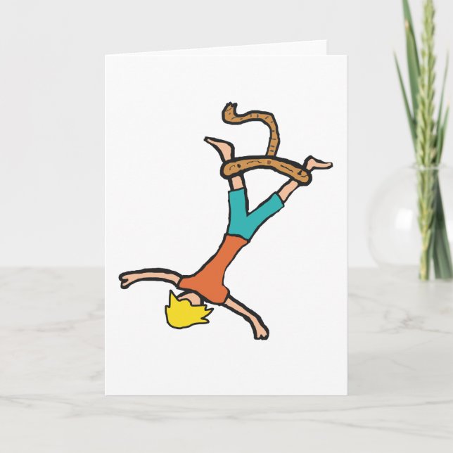 Bungee Jumping Kort (Framsida)