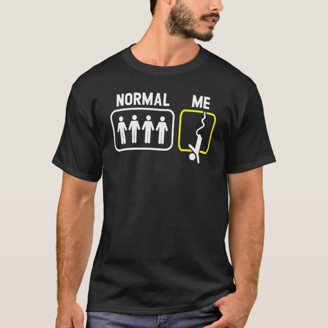 Bungee Jumping Thrill Seeker Adrenaline Bungee Jum T Shirt (Framsida)