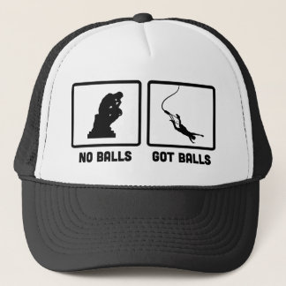 Bungeebanhoppning Truckerkeps