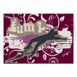 BungeebanhoppningTshirts och gåvor Hälsningskort