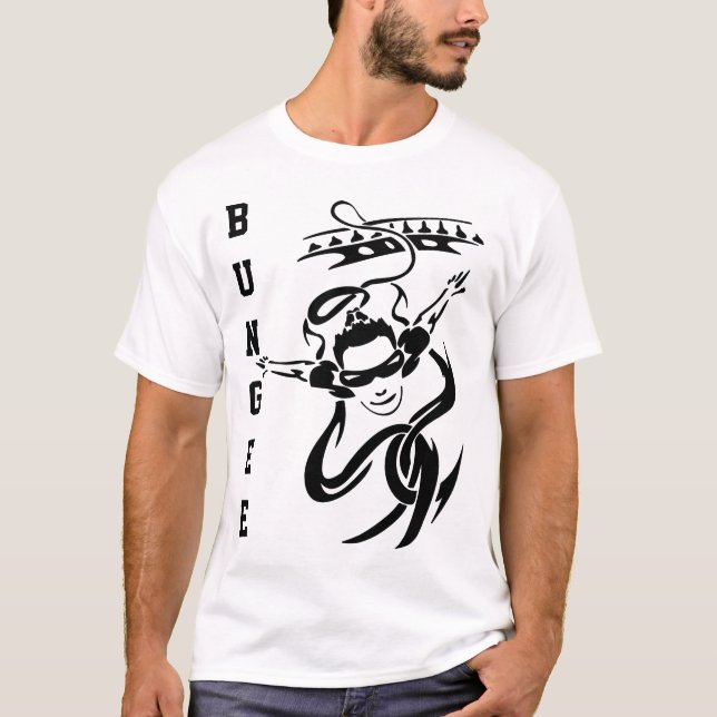 bungeehopptshirt. t shirt (Framsida)