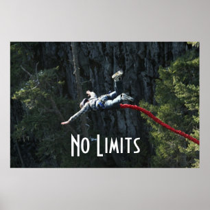 Bungeejump utan gränser poster