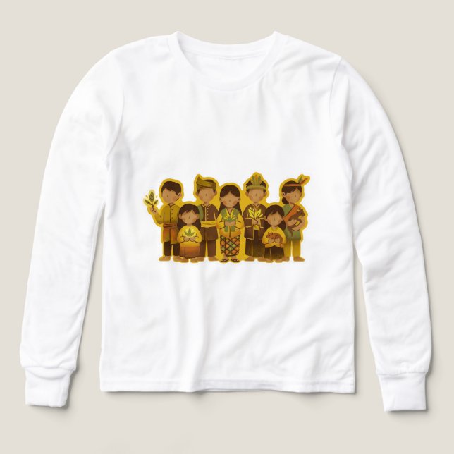 Bunian/Sebabah-folket T Shirt (Design framsida)