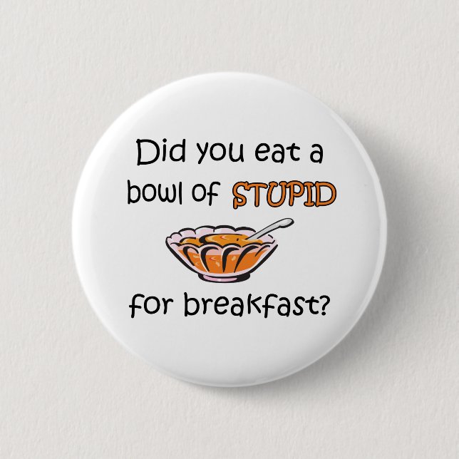 Bunke av dumt knapp (Framsida)