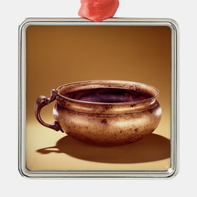 Bunke från Keshcarrigan, ståndsmässiga Leitrim Julgransprydnad Metall (Framsidan)