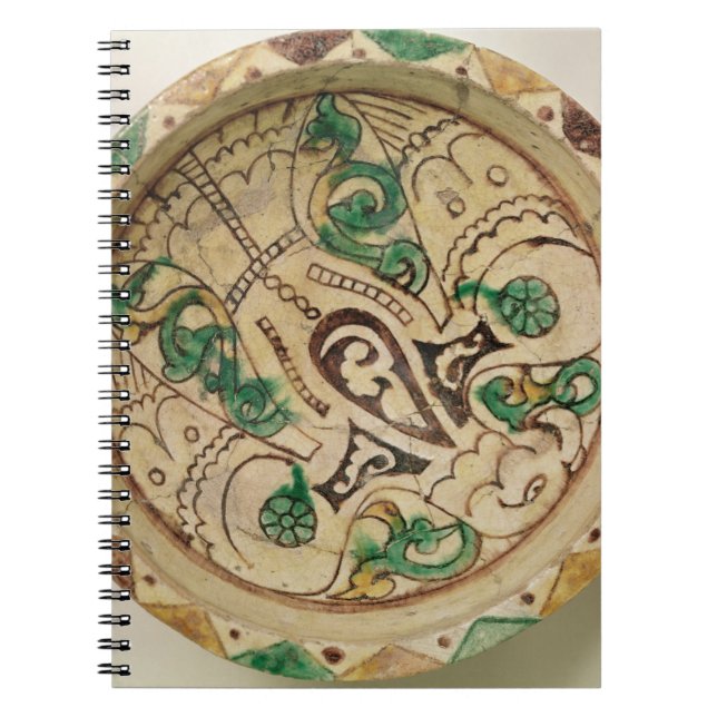 Bunke (lergods) anteckningsbok (Framsidan)