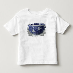 Bunke som dekoreras med den körsbärsröda blomma t shirt