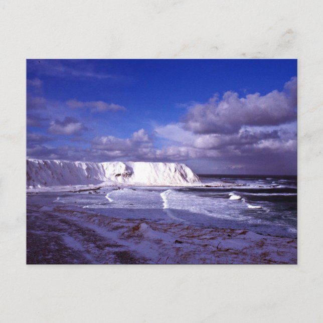 Bunken för Shemya ökabel beskådar väster Vykort (Framsida)