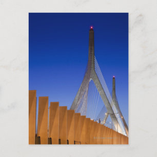 Bunker Backe Bridge, Boston, Massachusetts Vykort