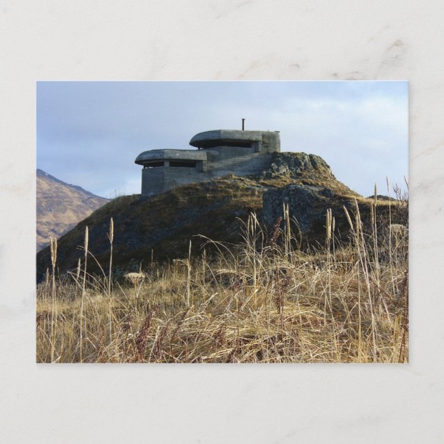 Bunker Backe, holländska hamnen, Alaska Vykort (Framsida)