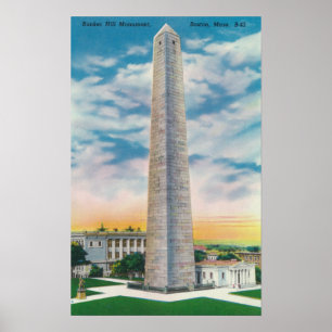 Bunker Backe Monument Poster