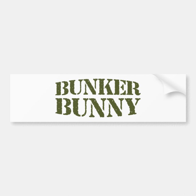 BUNKER BUNNY BILDEKAL (Framsidan)
