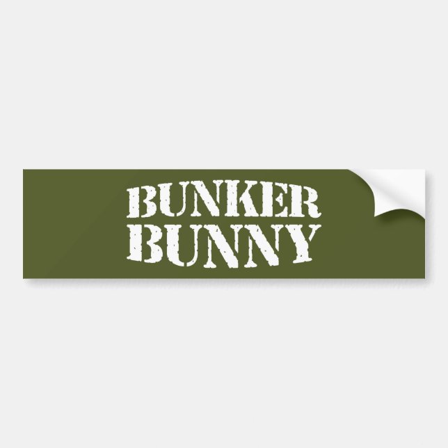 BUNKER BUNNY BILDEKAL (Framsidan)