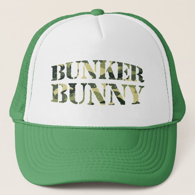 BUNKER BUNNY CAMO/CAMOUFLAGE KEPS (Framsida)