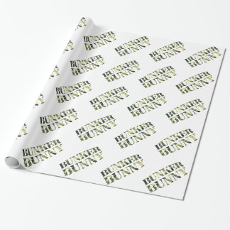 BUNKER BUNNY CAMO/CAMOUFLAGE PRESENTPAPPER