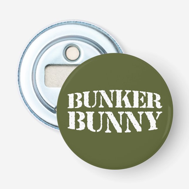 BUNKER BUNNY FLASKÖPPNARE (Framsidan)