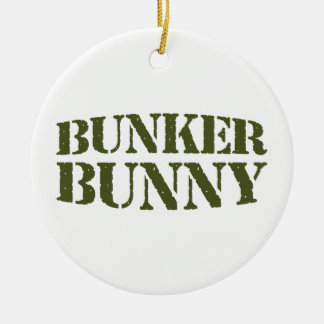 BUNKER BUNNY JULGRANSPRYDNAD KERAMIK